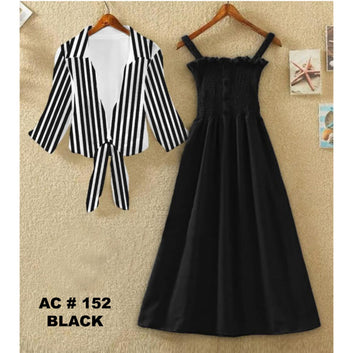 3 PCs Short Lining Shirt Inner & Skirt