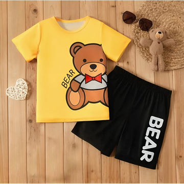 Yellow Bear Kids Short Wear