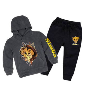 Simba Printed Kids Hoodie Set