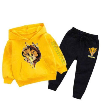 Simba Printed Kids Hoodie Set