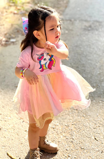 Unicorn Kids Frock