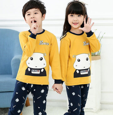 Yellow Love Printed Kids Wear