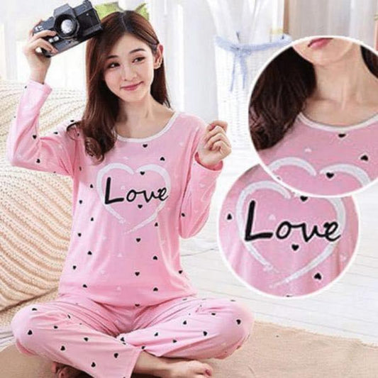 PINK LOVE SLEEPWEAR PAJAMA SET